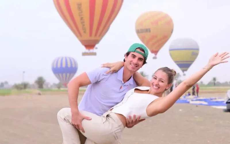 Luxor hot air balloon ride and photo session at sunrise with the Adventure Balloon envelope